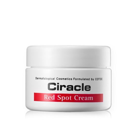 red acne cream