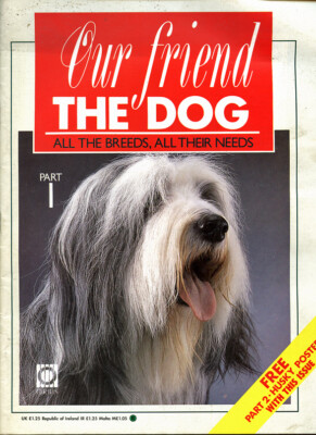 OUR FRIEND THE DOG Magazine Part 1 Affenpinscher Afghan Hound - Beardie on Cover