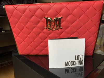 moschino clutch bags