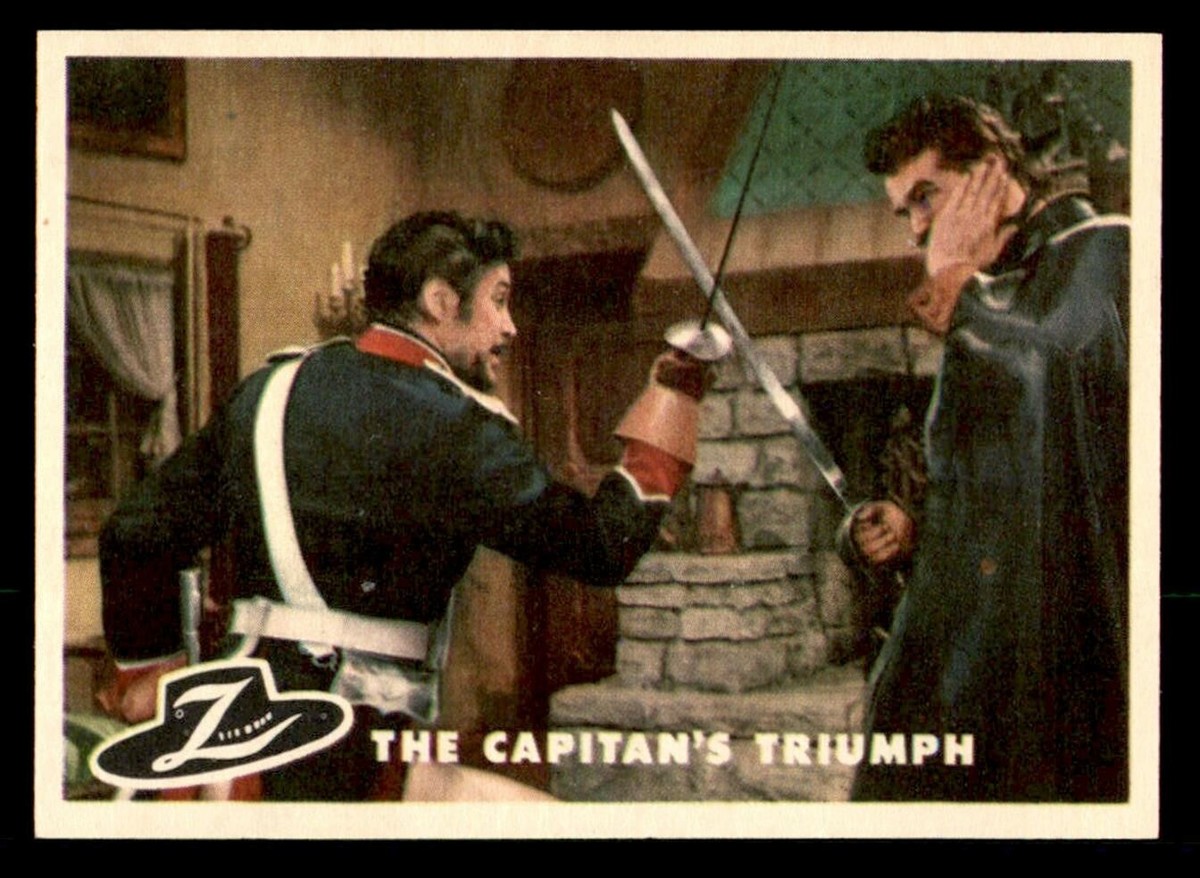 1958 Topps Zorro #25 The Captain's Triumph NM/MT *d2 | eBay