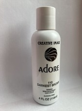 3 Adore Creative Image Semi Permanent Hair Dye Color 118 ml 110 DARKEST BROWN