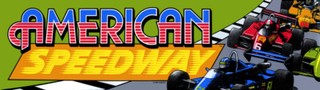 American Speedway Arcade Marquee 23.3" x 6.3"