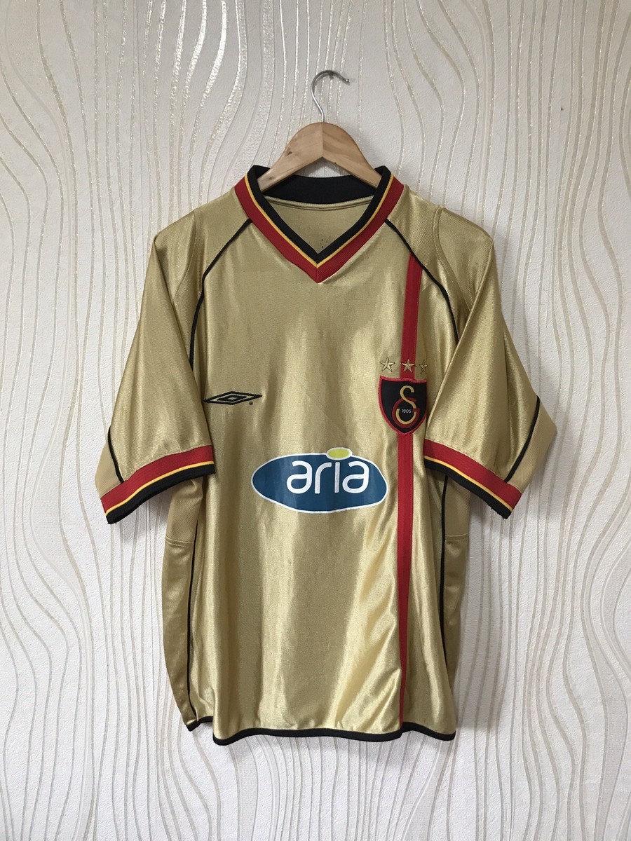 Maillot Extérieur Galatasaray 2002/2003 Umbro - Taille L - Rouge - Occasion