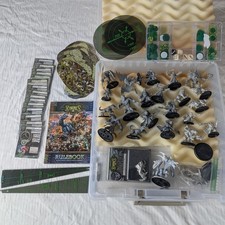 Hordes Circle Orboros Lot Miniatures Mostly Assembled & Unpainted Cards Book