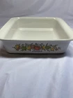 Vintage Corning Ware P-322 Spice of Life L’Echalote 8x8x2 Roaster Pan