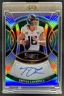 2025 Panini Select Trevor Lawrence Silver Prizm Auto #SP-TLE Jaguars