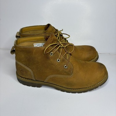 Timberland Larchmont Waterproof Wheat Leather Mens Chukka Ankle Boots 6853B
