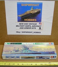 MIB Tamiya 1/700 British WW2 Battleship HMS KING GEORGE V