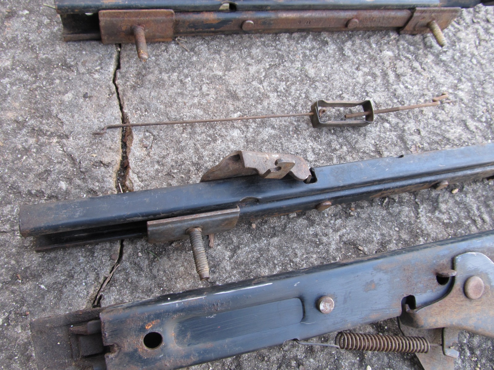 NICE OEM 1964-1970 Ford Mustang Cougar SET Bucket Seat Tracks thumbnail 4