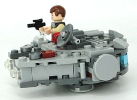 LEGO Star Wars Millennium Falcon Microfighter 75030 99% Complete w/ Minifigure