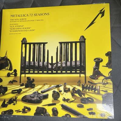 METALLICA LANDOVER MD SPLATTER VINYL RED POP UP SHOP RECORD 72