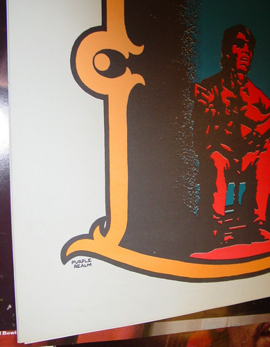 JOSE FELICIANO CLASSIC ROCK VINTAGE 1968 BLACKLIGHT POSTER By RIK VIG -NICE! - Bild 4 von 5