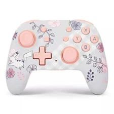 NEW Enhanced Wireless Controller Nintendo Switch Pikachu Garden Floral Nano
