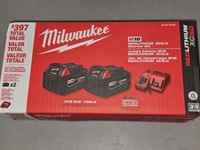 M18 18-Volt Lithium-Ion XC Starter Kit with Two 5.0Ah Batteries and Charger