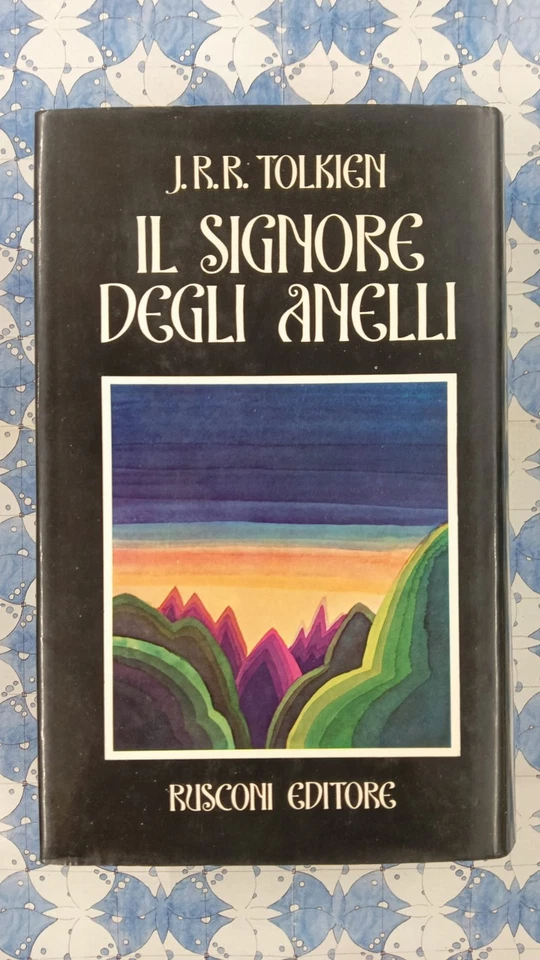 Tolkien IL SIGNORE DEGLI ANELLI Rusconi 1970 Prima edizione italiana - Immagine 3 di 4