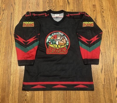 Abilene Aviators Vintage AIS WPHL Minor League Hockey Jersey Mens
