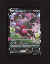 Carta Pokemon Holo Morpeko V 095/172 stelle brillanti ultra rara LP+