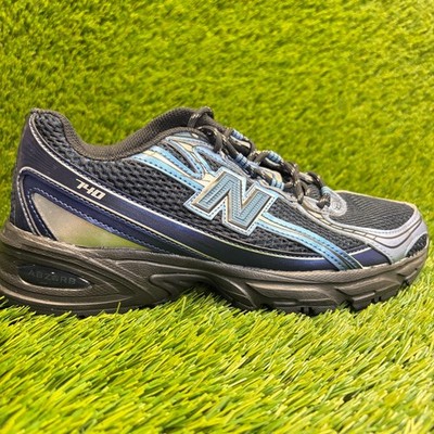 New Balance 740 Boys Size 5.5Y Blue Black Silver Athletic Running Shoes Sneakers