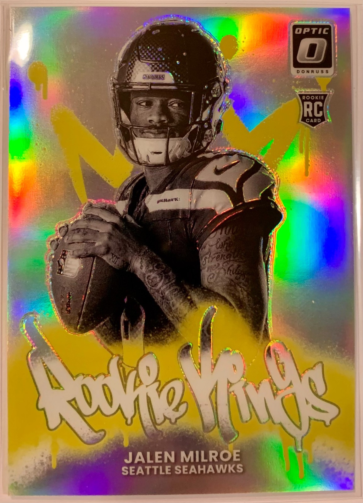 Jalen Milroe Panini Donruss Optic Rookie Kings #16 Base