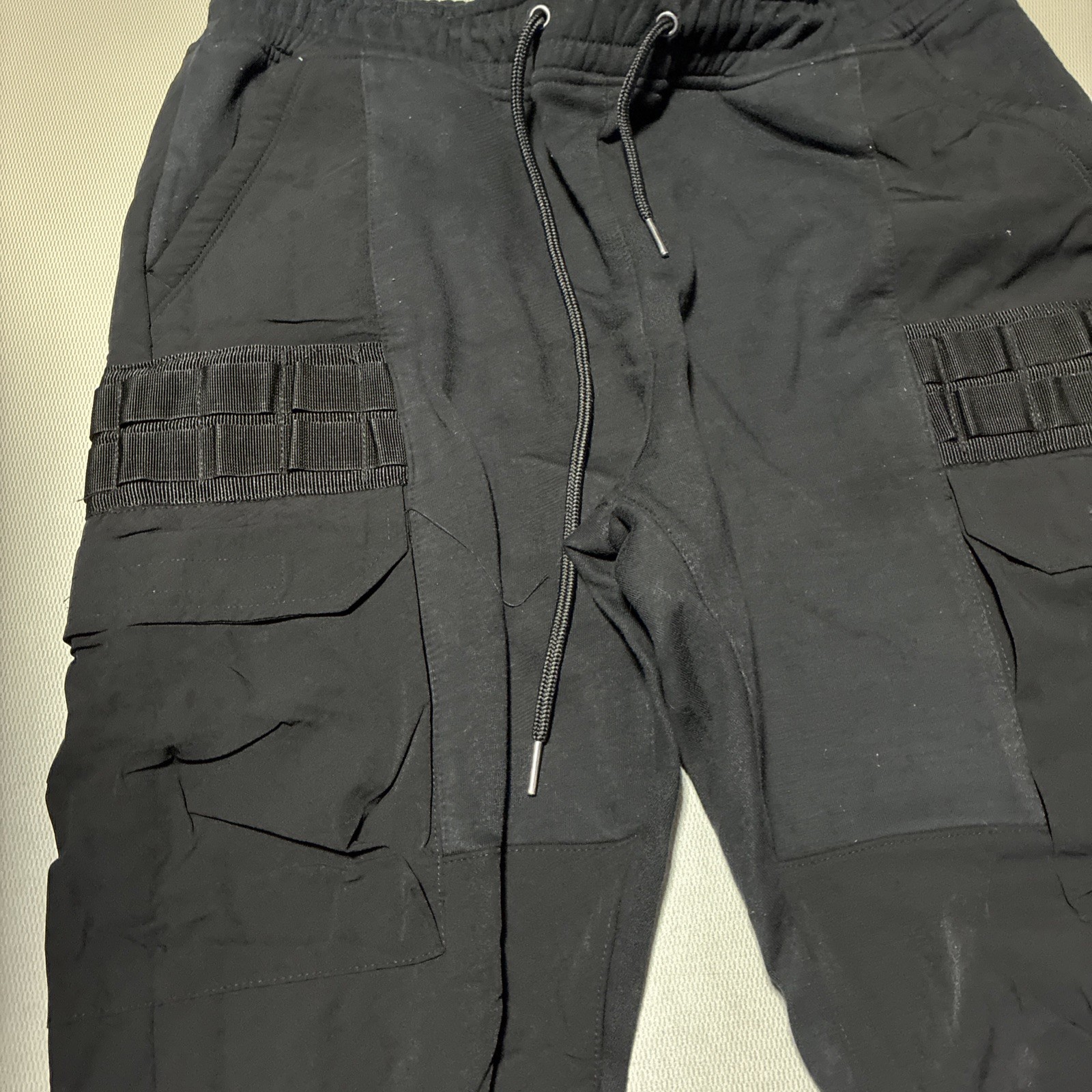 Black Life Code Progressive Cargo Drawstring Swea… - image 3