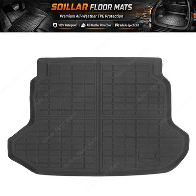 TPE Trunk Cargo Liner Floor Mat Black Fits 2002 2003 2004 2005 2006 Honda CR-V 