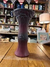 Signed Van Briggle Pottery Mulberry Flower Vase 10.5 Arts and Crafts Nouveau