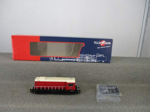 Tillig Spur TT 04620 Diesellok BR 107.004-4 der DR DC Analog in OVP | Condition: Gebraucht