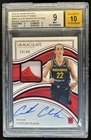 2024 WNBA Rookie Royalty Caitlin Clark Immaculate Patch Auto Red #/49 BGS 9/10