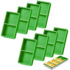 Silicone Tray Dividers 8 PCS For Harvest Right Freeze Dryer Medium Small Green