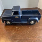 Vintage Tonka Blue Pickup Truck & Original Trailer