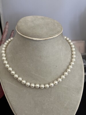 14  NAPIER IMITATION PEARL BEADED NECKLACE - Costume Jewelry