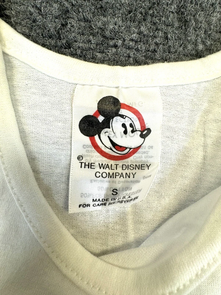 复古迪士尼 Mickey He's So Cute S 背心上衣美国制造 — 第 4/4 张图片