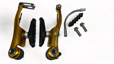 Dia-Compe MX2 V Brake Caliper - Gold - Old School BMX Style
