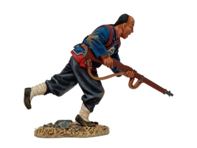 TEAM MINIATURES CHINESE BOXER REBELLION PGCN6004 QING SOLDIER RUNNING FORWARD