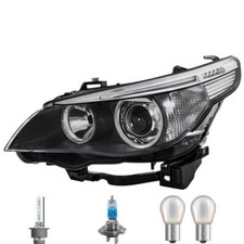 Xenon Scheinwerfer links Schwarz inkl. Premium Lampen für BMW 5er Touring E61
