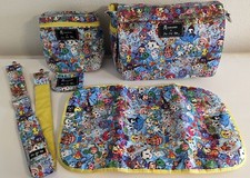 Tokidoki JuJuBe Sea Amo 1.0 Diaper Messenger Bottle Bag Changing Pad Coin Purse