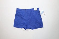 Deadstock Vintage 80s Adidas Mens 34 Olympics Above Knee Tennis Golf Shorts Blue