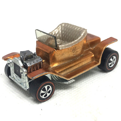 Hot Wheels Redline Hot Heap 1968 Orange Champagne Int. Made In United States