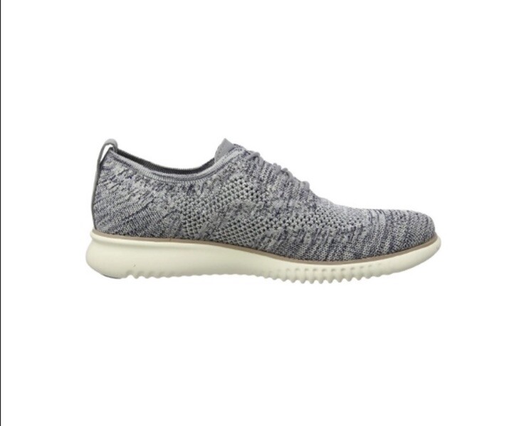 Cole Haan 2.ZEROGRAND Stitchlite Oxford Sleet/Marine Blue  display picture 2