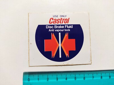 STICKER CASTROIL OIL STICKER STICKER VINTAGE 80s ORIGINAL