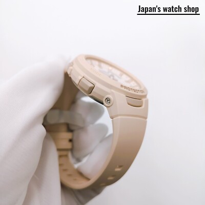CASIO BABY-G G-SQUAD BSA-B100-4A1JF Beige Women's Watch New in Box