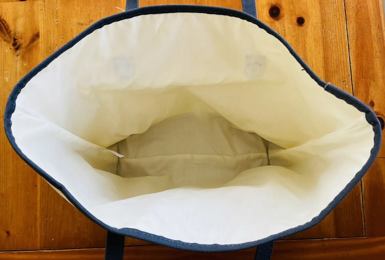 Polo Ralph Lauren Borsa Tote Biologica Cotone Tela Grigia Argento Logo Grande Pony