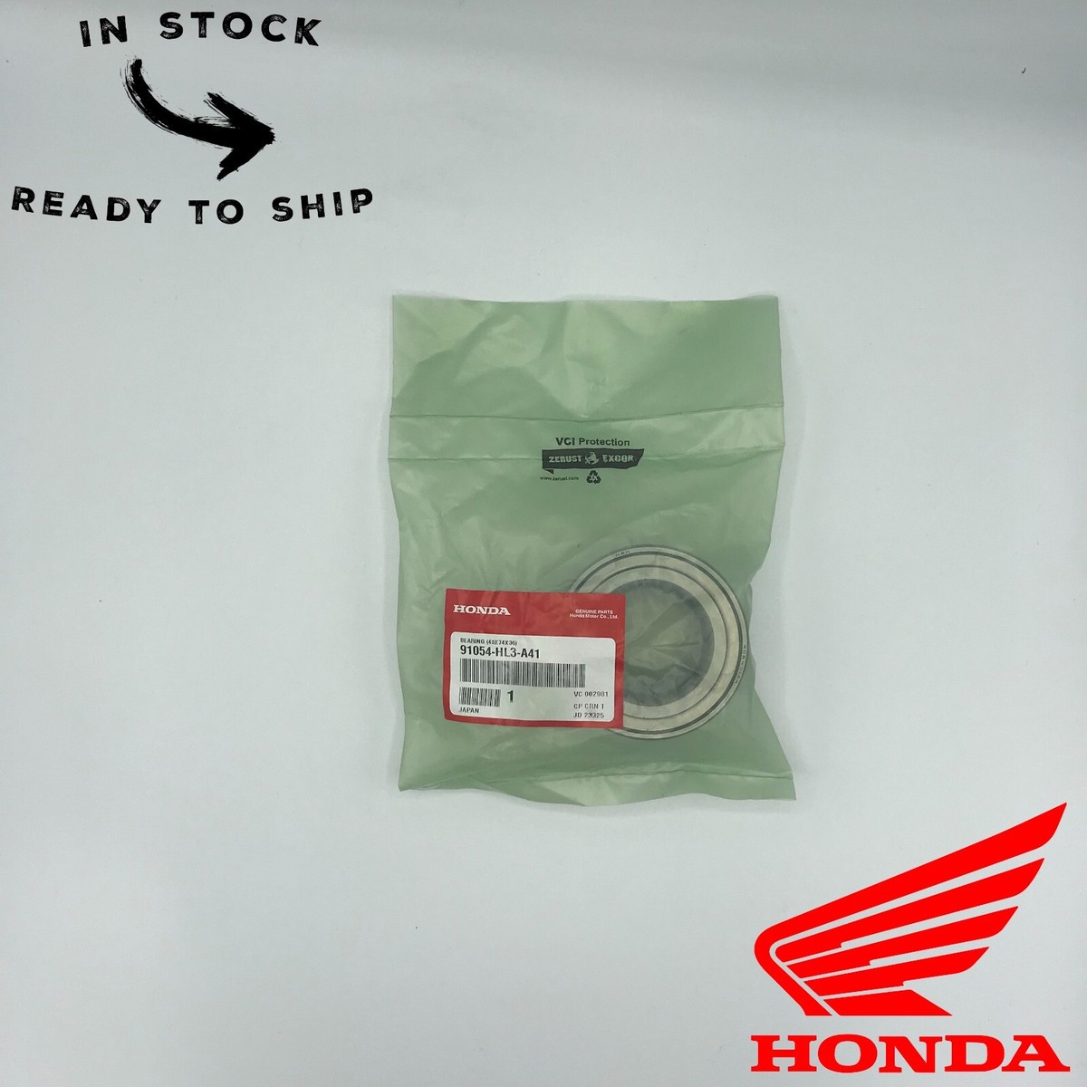 Genuine OEM Honda Wheel Bearing 91054-HL3-A41 | eBay