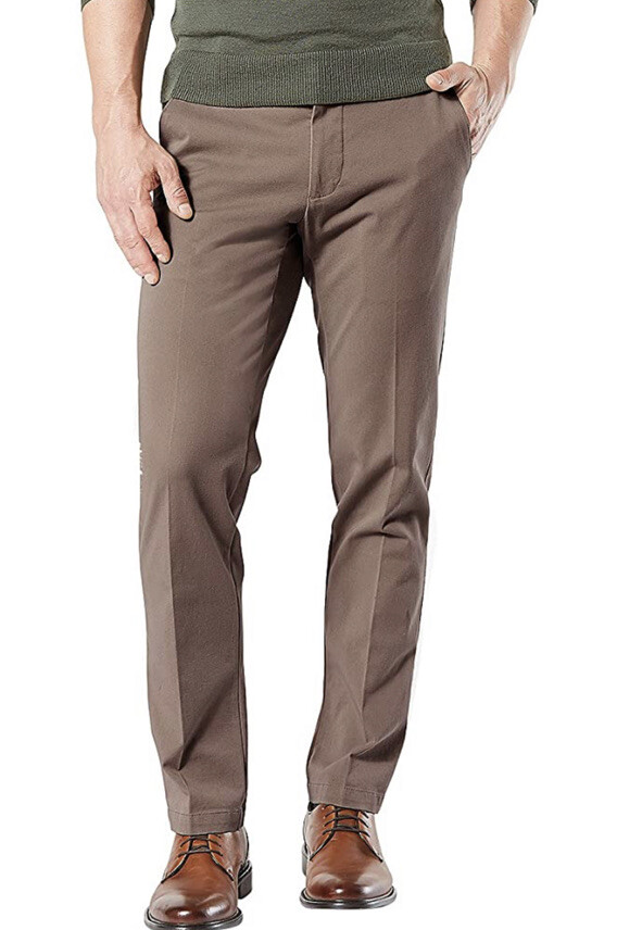 Dockers Men's Slim Fit Workday Khaki Smart 360 Flex Pants Size 33Wx34L