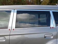 Stainless Chrome Pillar Posts 8pcs Qaa Pillar Covers For Kia Soul 10-13 Stainless Chrome Pillar Posts 8pcs Qaa Pillar Covers For Kia Soul 10-13