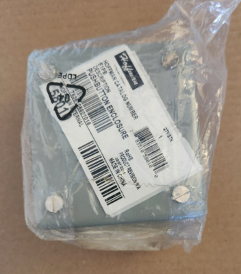 Hoffman E1PB Steel 1 PushButton Enclosure 30mm # 58010 nvent Mclean