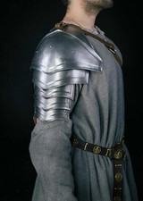 Medieval Shoulder Armor warrior knight larp Single Shoulder
