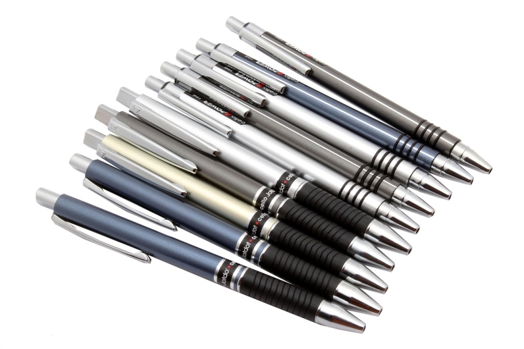 10 Cello Power Ball Point Pens + 10 Cello Jotdot Ball Point Pen + 20 blue refill eBay