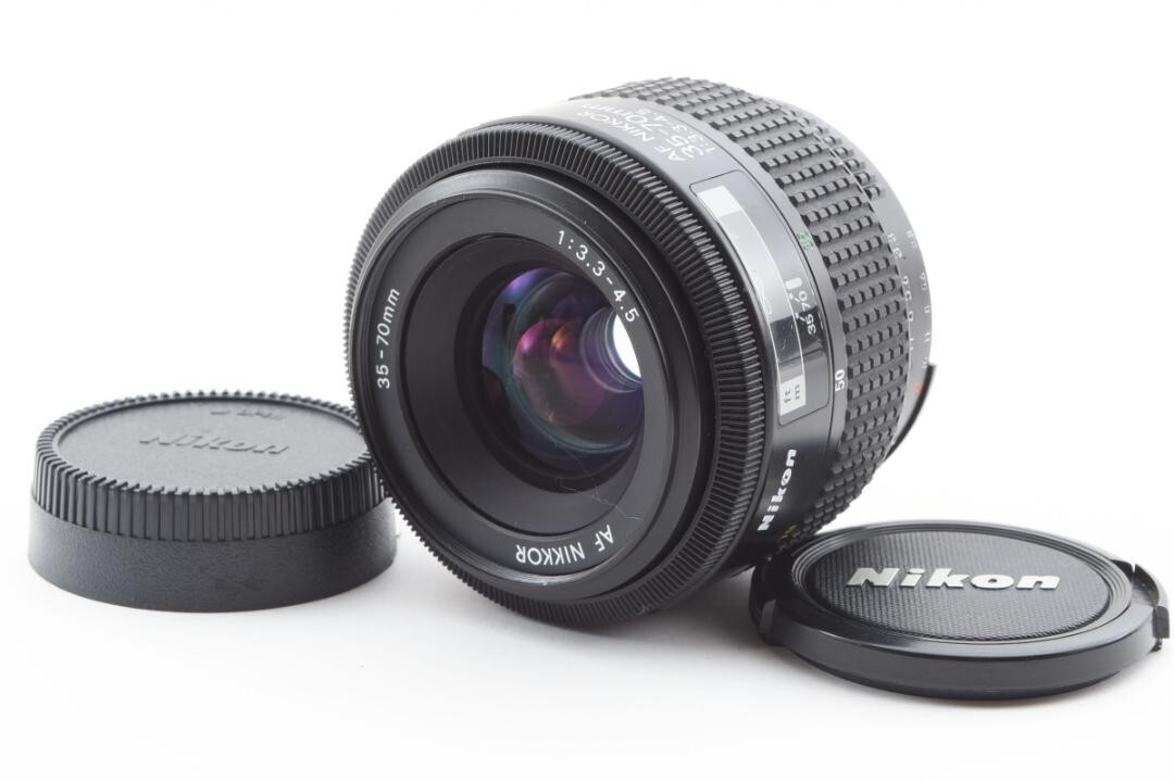 Near Mint Nikon AF NIKKOR 35-70mm f3.3-4.5 Zoom Lens From Near Mint Nikon AF NIKKOR 35-70mm f3.3-4.5 Zoom Lens From