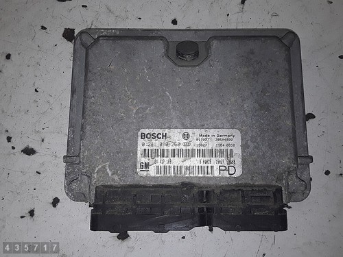 2003 OPEL ZAFIRA STEUERGERAT 2000DTI 0281010268 24417169